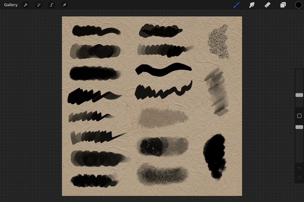 Bluesssatan brush set for Procreate, a Brushes & More by Bluesssatan (Photo 2 of 2)