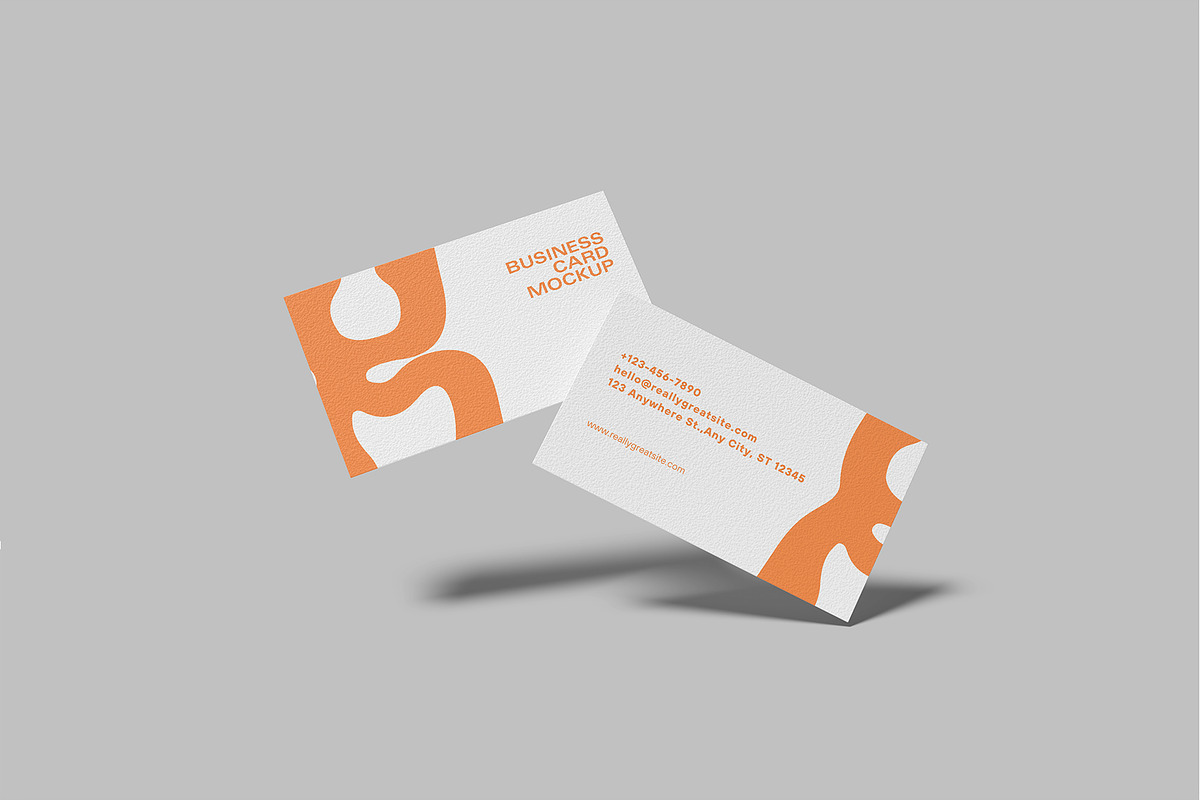 Business Card Mockup, a Business Card Template by lamorastudio (Photo 11 of 11)