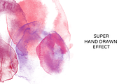 107 Watercolor Circles. PS Brushes, a Brush Add-On by Masherdraws (Thumbnail 2 of 12)