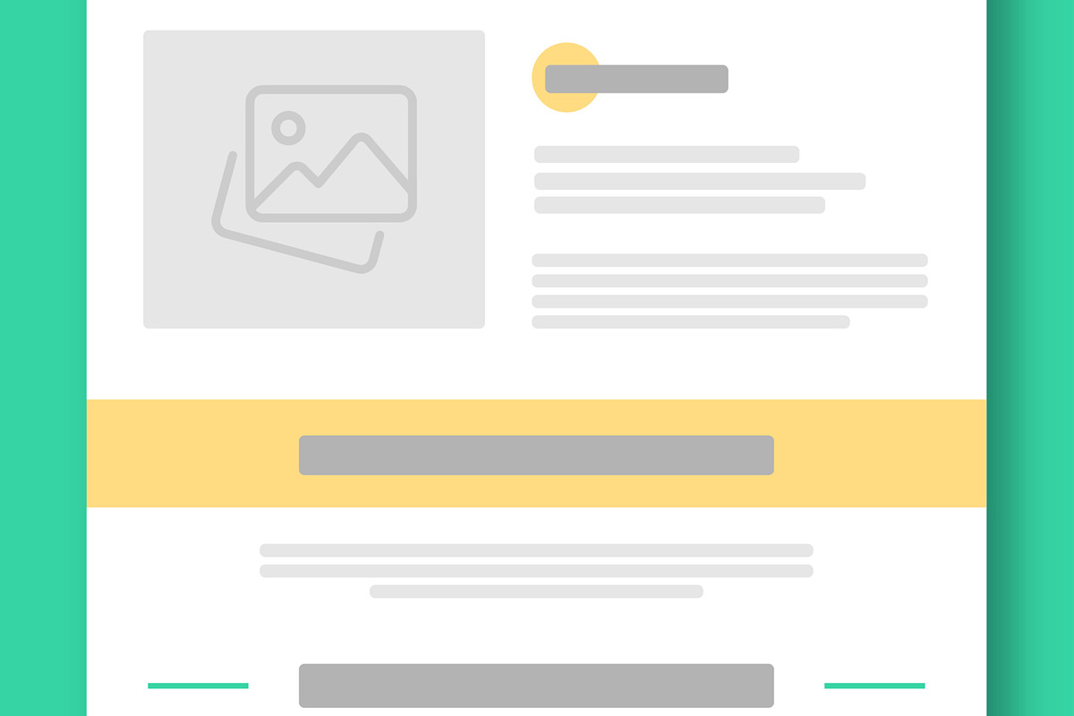 Giveway Email Template Layout, an UI Kit Template by CreativeShaper (Photo 3 of 5)