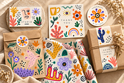 Boho Hand Drawn Clipart Bundle, a Decorative Illustration by Anna Studio (Thumbnail 7 of 12)