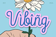 CS Blossom – Script Font, a Script Font by Craft Supply Co. (Thumbnail 6 of 8)