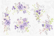 'Purple Delight' Watercolor Collecti, an Illustration by fashionaddict (Thumbnail 6 of 8)