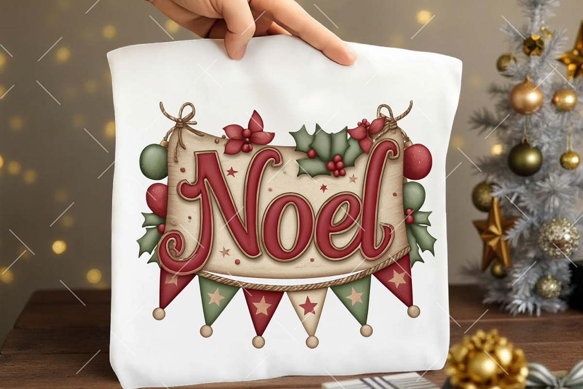 Whimsical Christmas Clipart, an Illustration by OK Design (Photo 5 of 6)