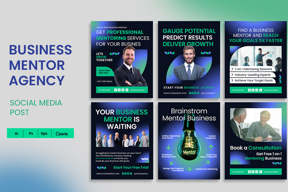 Business Mentor Agency-Social Media preview 3
