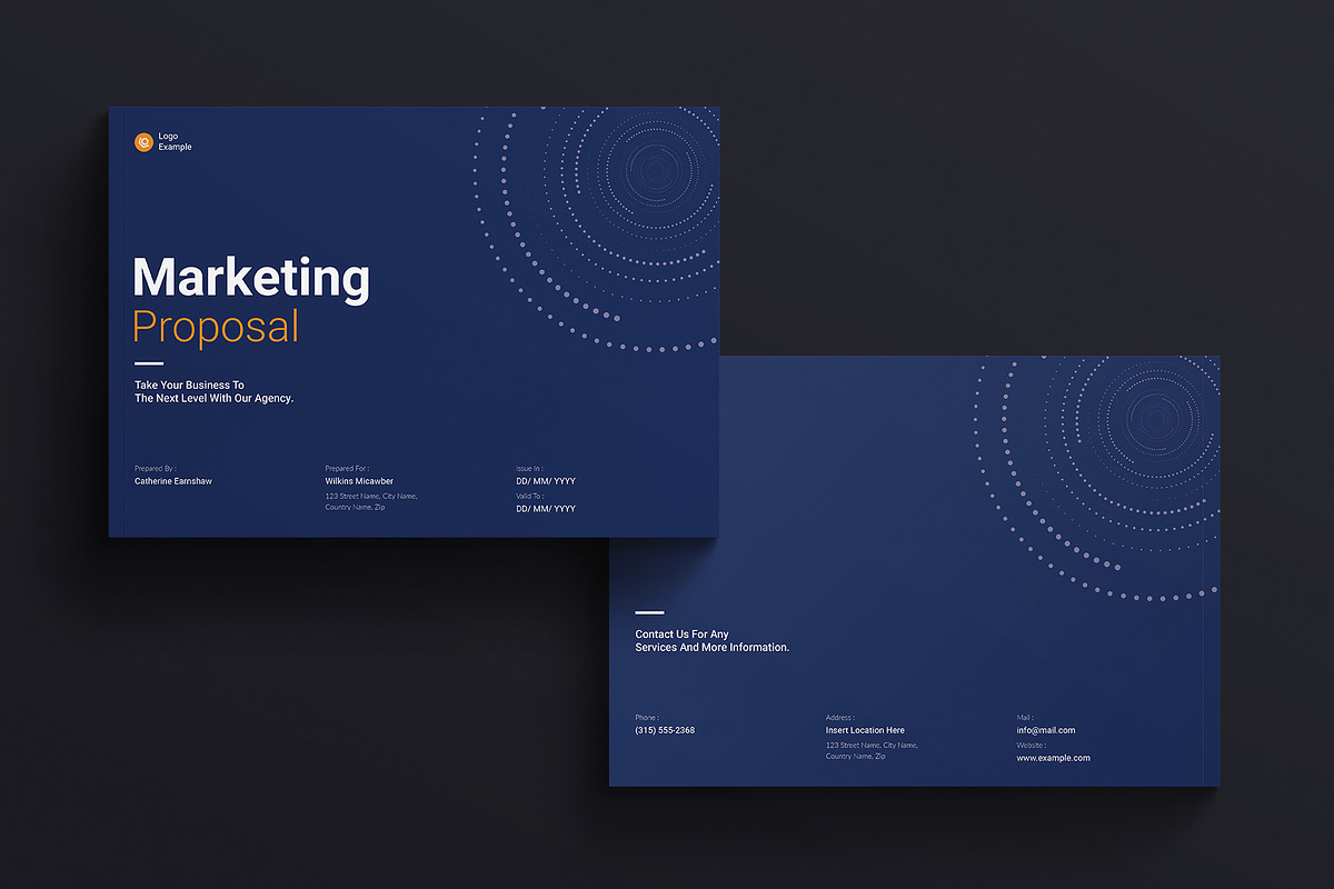 Marketing Proposal Landscape, a Brochure Template by E-Type (Photo 7 of 7)