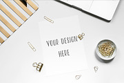 Clipboard and Glitter mockups, a Product Mockup by Ale Estrada (Thumbnail 5 of 6)