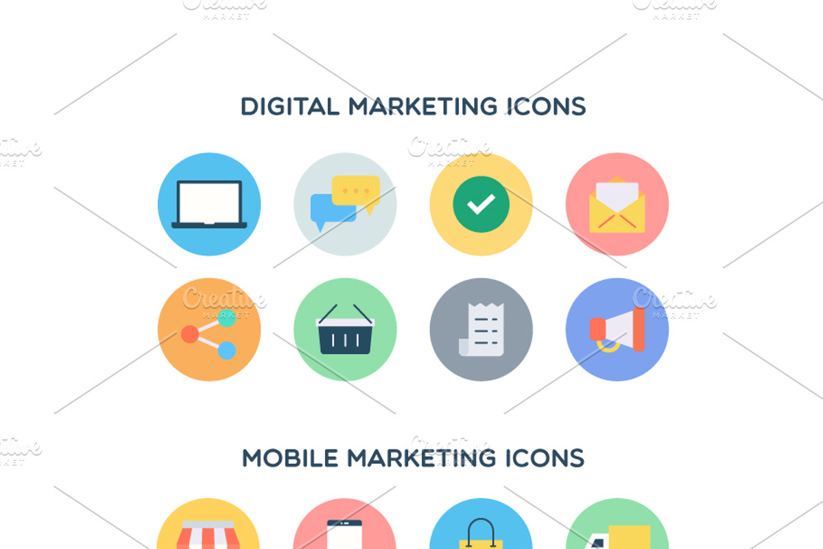 Marketing Icons, a Duotone Icon by vectorbugs (Photo 5 of 5)