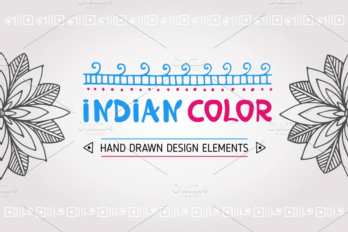 Indian color, an Illustration by OlgaAlekseenko (Photo 1 of 5)