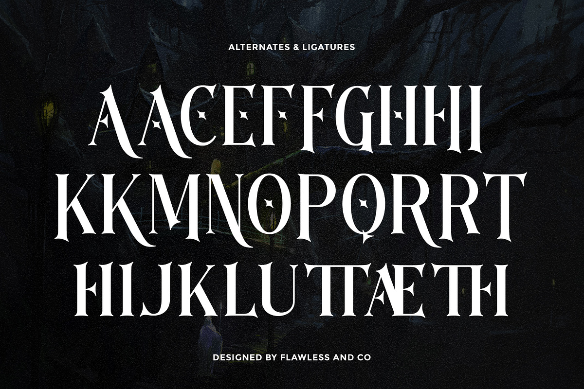 Regsrok - Fantasy Game Serif Font, a Serif Font by Flawless And Co (Photo 9 of 10)