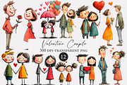 Valentine Couple clipart, an Illustration by Designworld (Thumbnail 1 of 3)