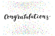 Confetti Congratulations, a Decorative Illustration by Soulful Vectors (Thumbnail 3 of 4)