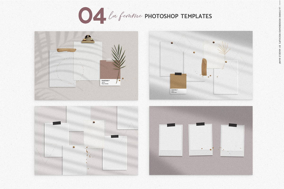 Moodboard mockup scene creator, a Product Mockup by Angele Kamp (Photo 5 of 8)