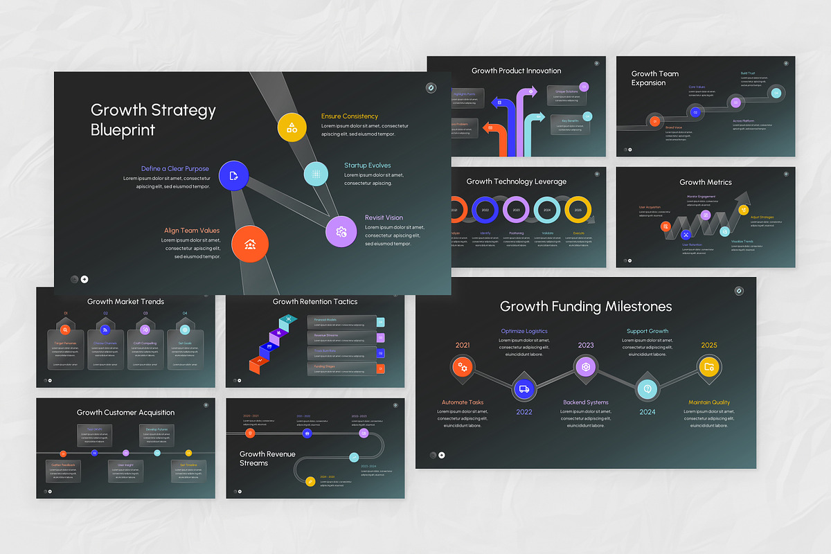 Startup Growth Roadmap Keynote preview 3
