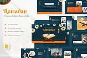 Ramadan Google Slides Presentation, a Presentation Template by Premast (Thumbnail 1 of 3)