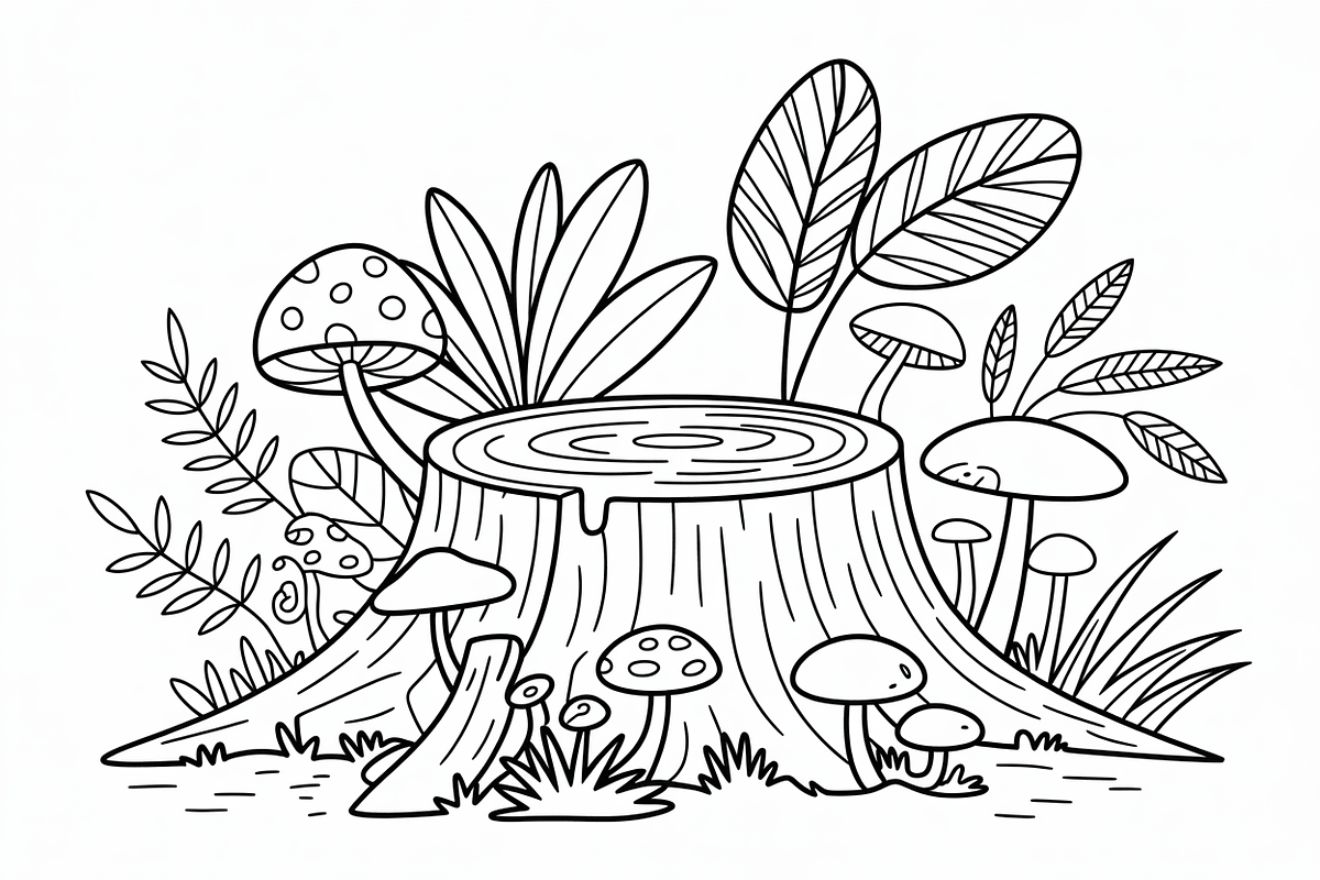 Mushroom Coloring Pages featuring, an Icon by Amazin_art (Photo 4 of 9)