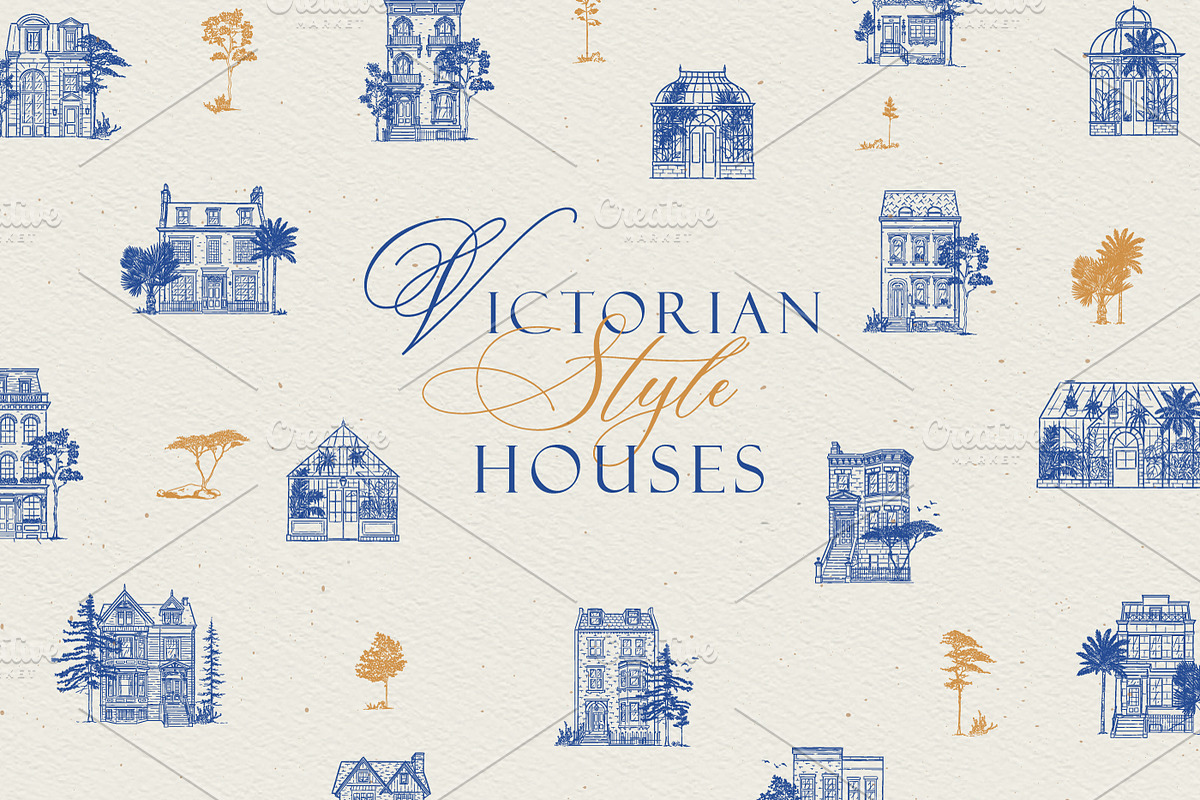 Victorian Style Houses, an Object Illustration by Anna (Photo 1 of 8)