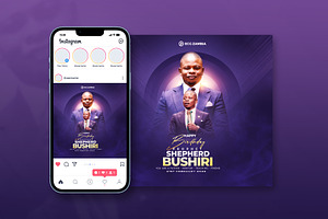 Birthday flyer template, a Social Media Template by church flyer templates