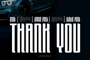 Cefmocars - Racing Font, a Sans Serif Font by QR Design Studio (Thumbnail 9 of 9)