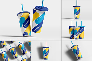 Drink Cup Mock-up, a Cups & Container Mockup by zippypixelstudio