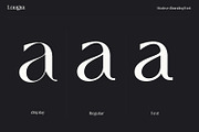 Lougra - Modern Branding Font, a Sans Serif Font by creativemedialab (Thumbnail 8 of 12)