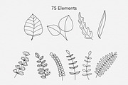 Lovely Floral Doodles, a Brush Add-On by Sense Library (Thumbnail 12 of 30)