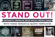 SALE! Quick & Easy Quote Templates, a Social Media Template by Brandspark (Thumbnail 7 of 7)
