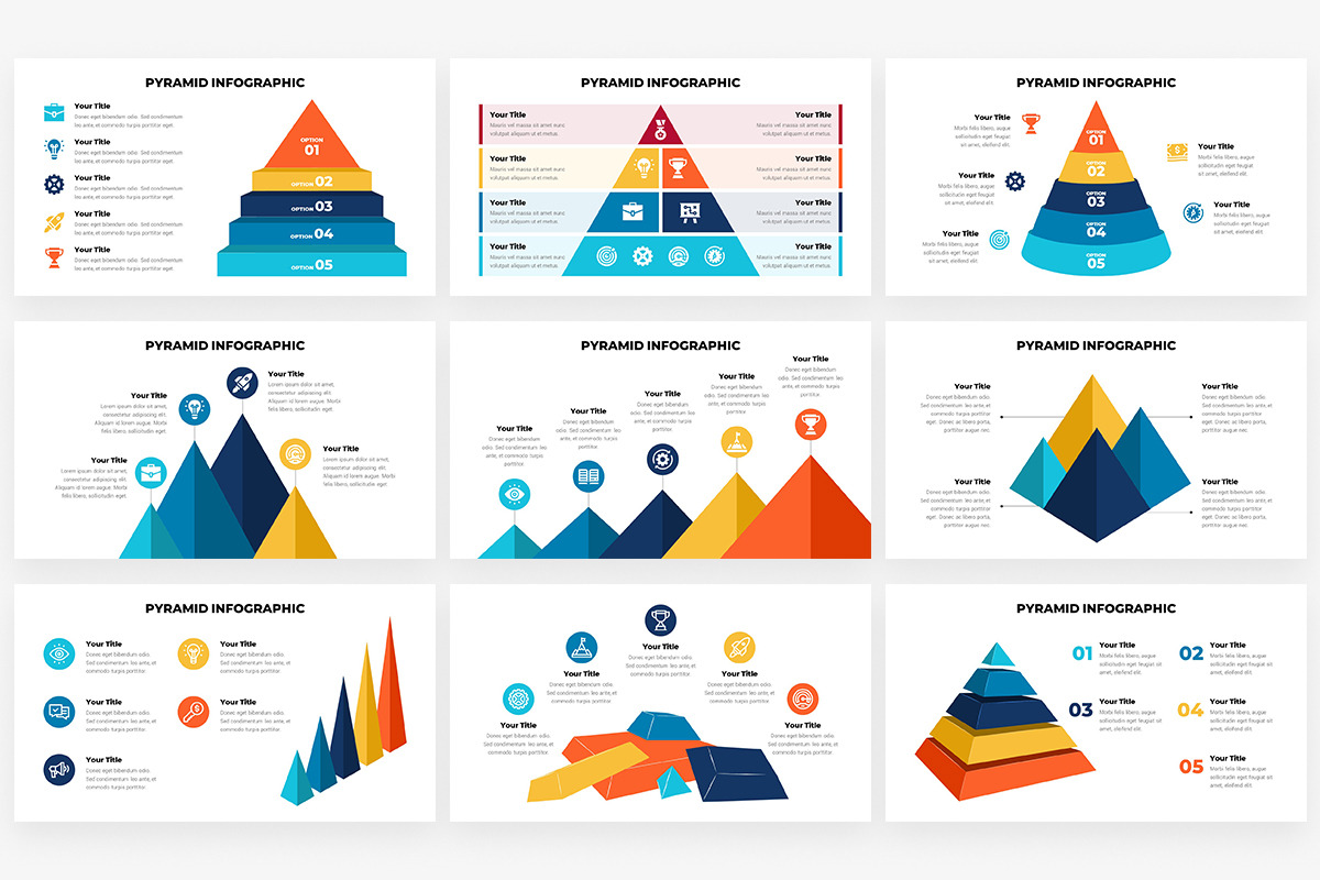 Pyramid Infographics Presentation, a Presentation Template by ProfessionalSlide (Photo 3 of 7)