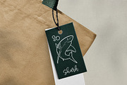 Shark Line Art PNG SVG, an Animal Illustration by ArtGiftsStudio (Thumbnail 2 of 5)