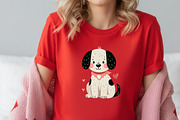 Whimsical Dogs Valentine's Day Clipa, an Illustration by Designworld (Thumbnail 2 of 5)