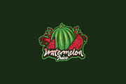 Watermelon Mascot Logo Template, a Branding & Logo Template by HasnainGFX (Thumbnail 3 of 3)