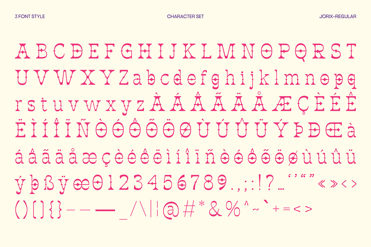 Jorix – Fluid Experimental Font, a Serif Font by Casloop Studio (Photo 4 of 10)