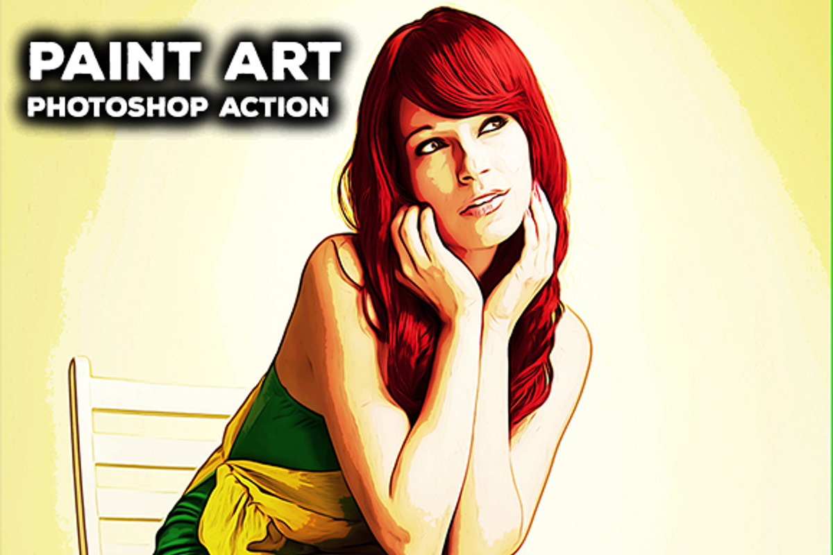 Paint Art - Photoshop Action preview 4