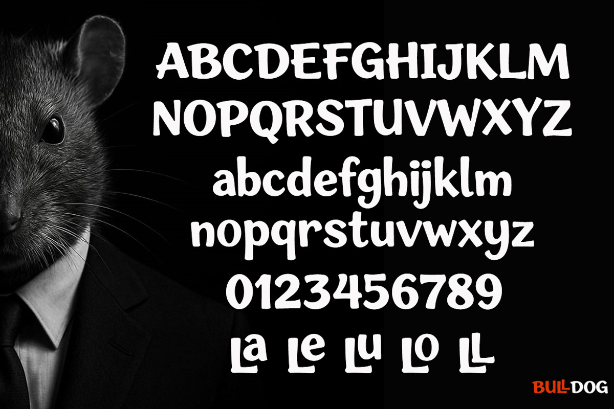 BullDog, a Handwritten Font by rulihoki studio (Photo 2 of 4)
