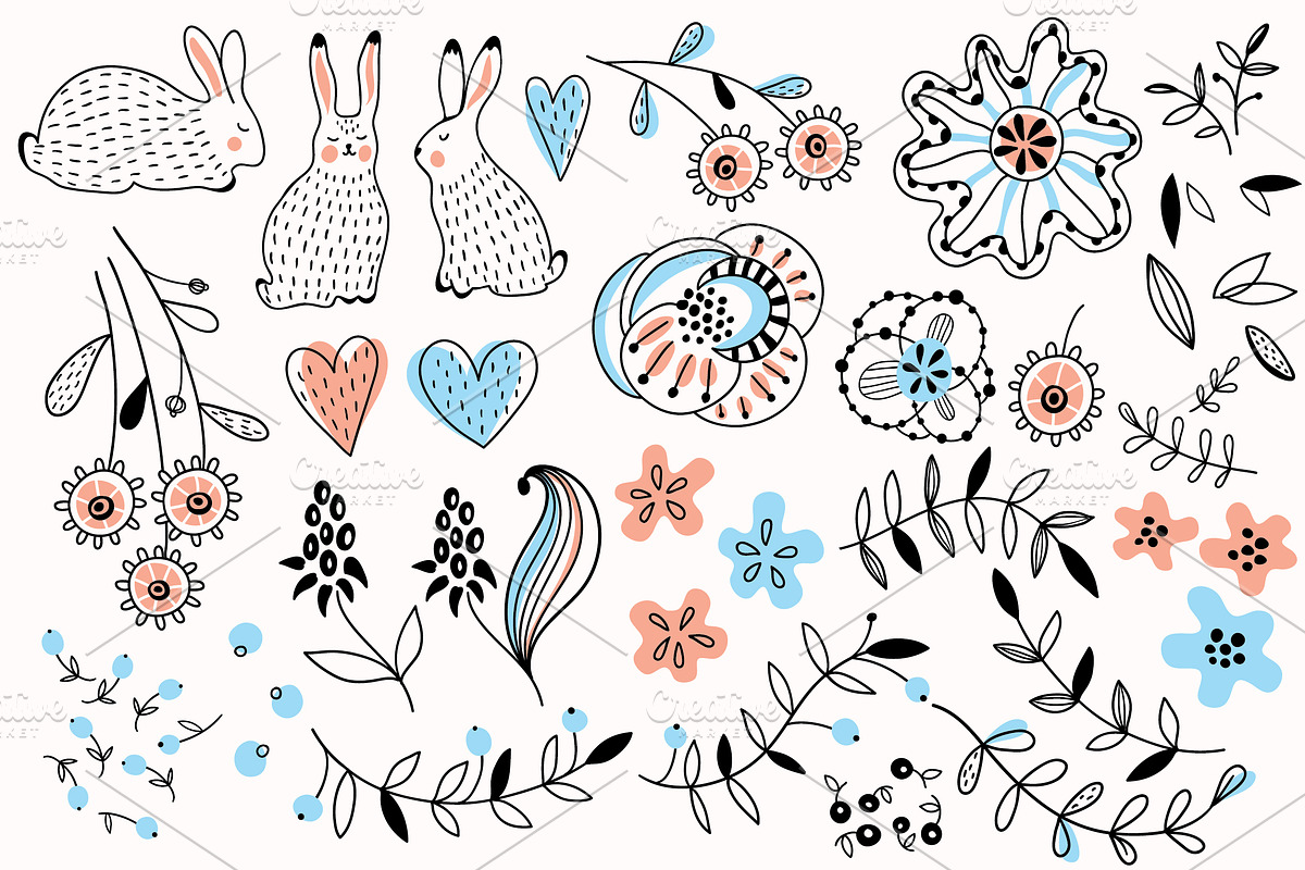One more cute vector set, a Background Graphic by Purple Platypus (Photo 2 of 11)