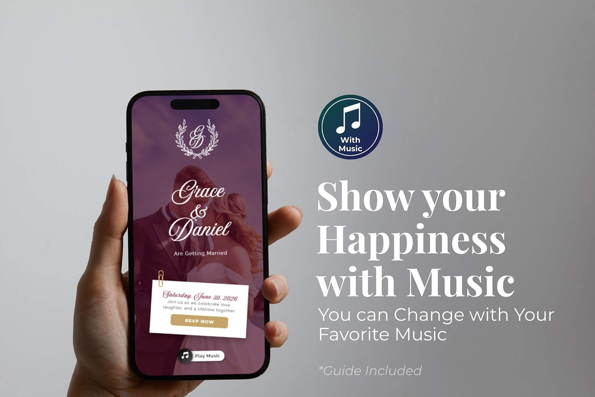 Dark Burgundy Wedding Website, a Landing Page Template by Everyday Perfection (Photo 8 of 13)
