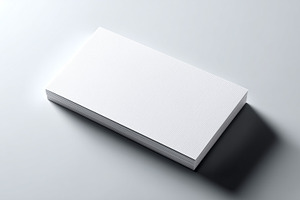 Blank textured business card mockup, a Business Photo by MistyDay