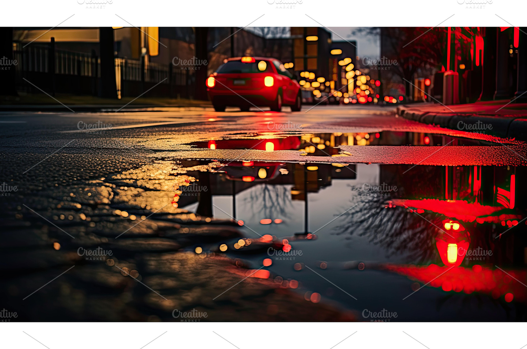 yellow stop lights ai generated, a Transportation Photo by pikepicture