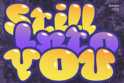 Balwine – Bubble Font, a Handwritten Font by Craft Supply Co. (Thumbnail 7 of 8)