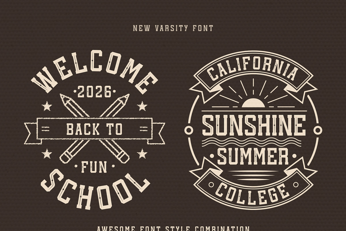 Victory Squad, a Slab Serif Font by Mini_World (Photo 3 of 8)