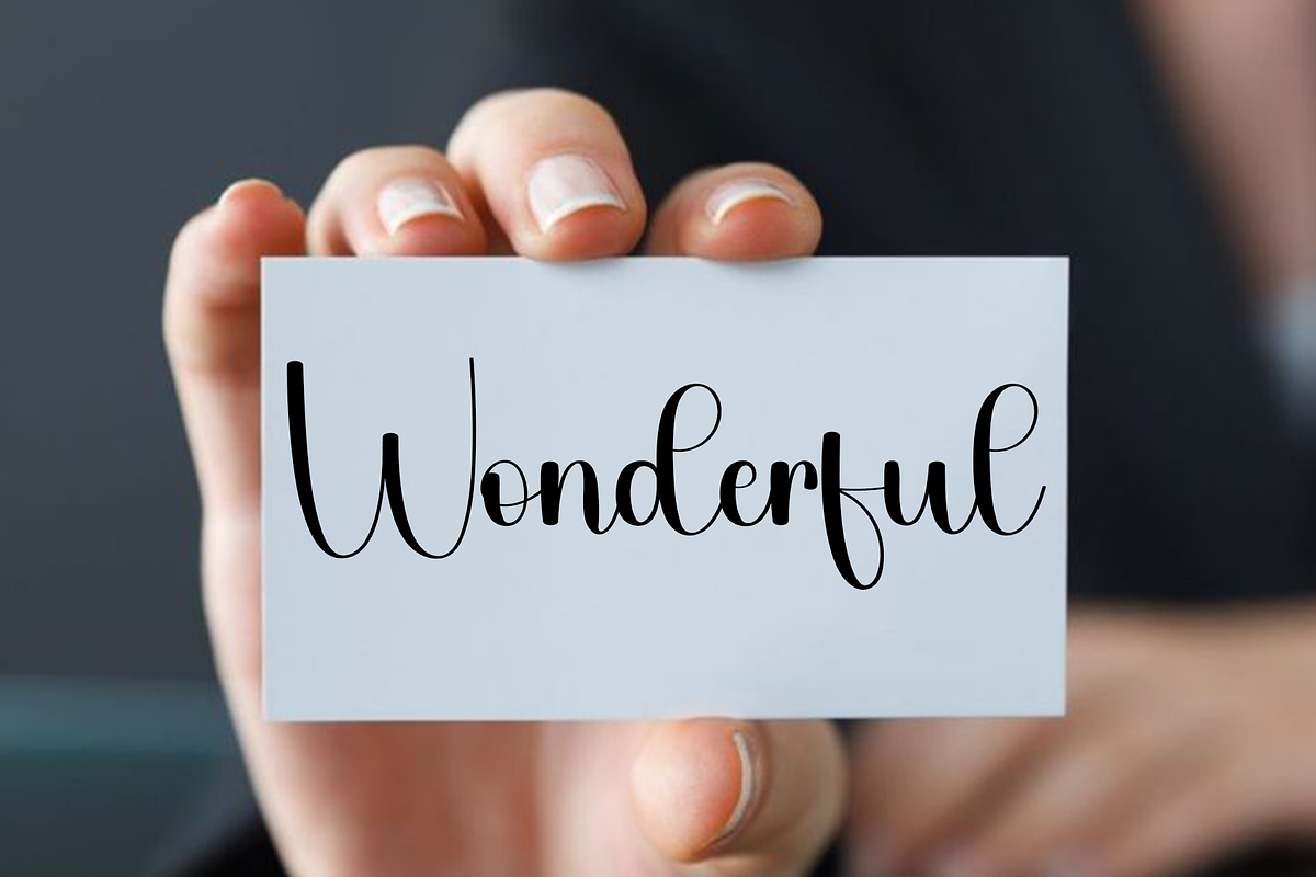 Sunday Beautiful, a Handwritten Font by InermediaSTUDIO (Photo 3 of 8)