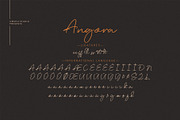 Angora, a Script Font by Omotu Studio (Thumbnail 11 of 12)
