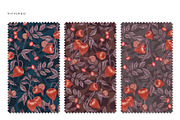 PHYSALIS GARDEN — Botanical Patterns, a Decorative Illustration by Liiafis (Thumbnail 6 of 17)