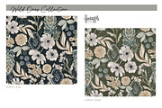 Boho Floral Digital Paper, a Pattern Graphic by FINEAPPLE (Thumbnail 10 of 12)