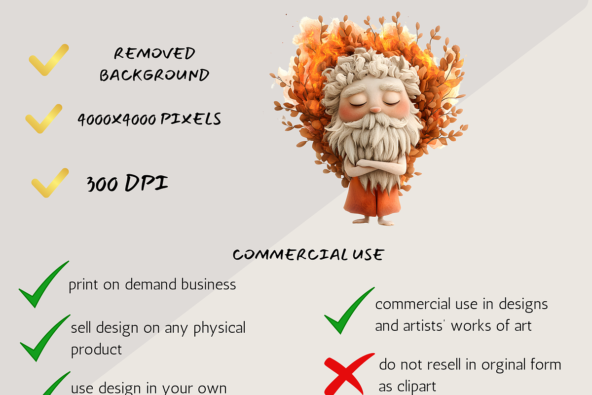 CUTE BIBLICAL PEOPLE CLIPART PACK, a Person Illustration by Daring Digies (Photo 8 of 10)