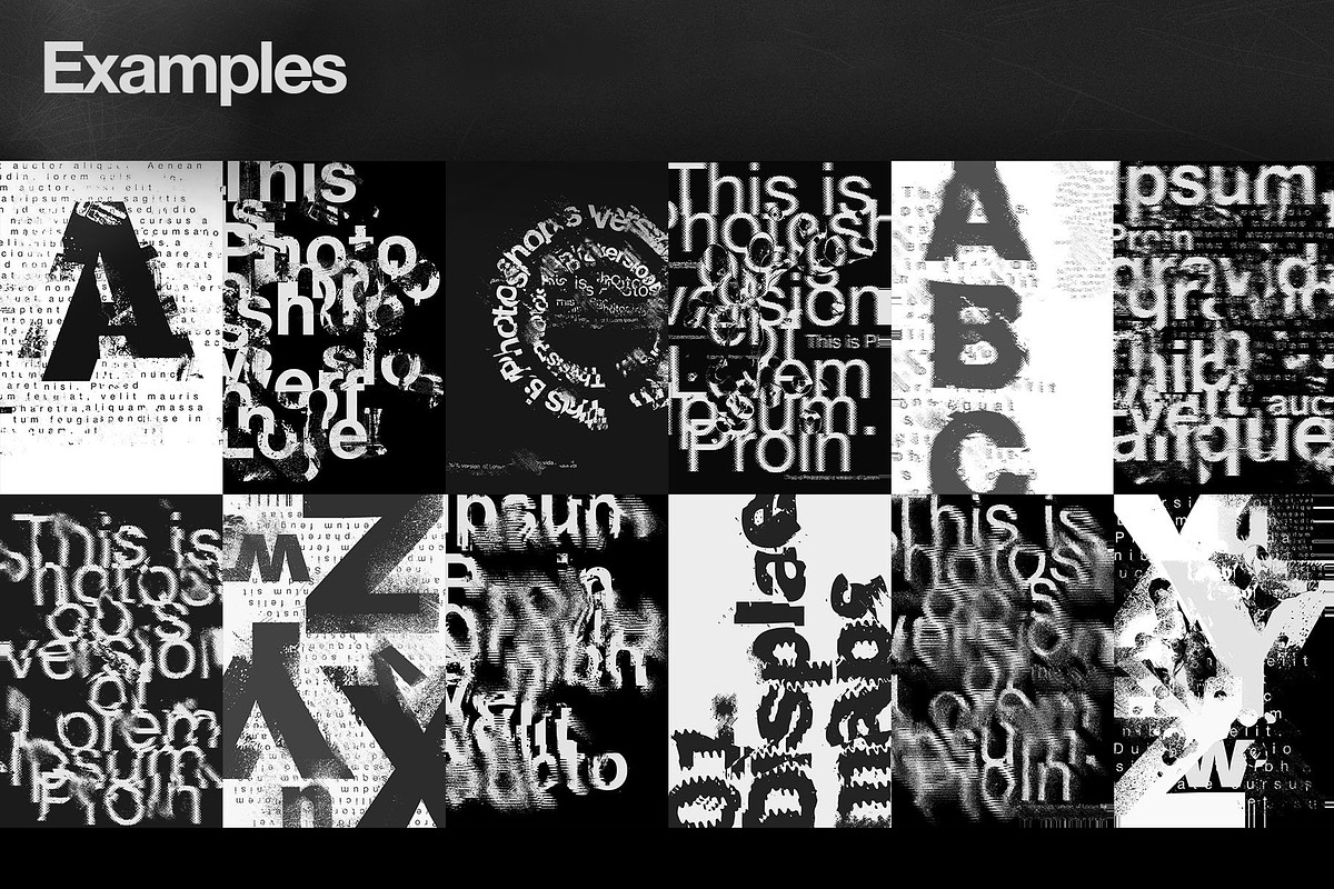 Displacement Maps and Glitch Actions, a Background Graphic by Inartflow (Photo 7 of 16)
