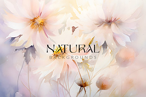 Pastel Florals Backgrounds