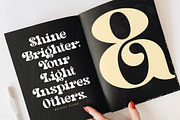 Bright Films Modern Retro Serif, a Serif Font by timelesstype.co (Thumbnail 8 of 20)