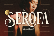 Serofa, a Sans Serif Font by Burntilldead (Thumbnail 1 of 12)