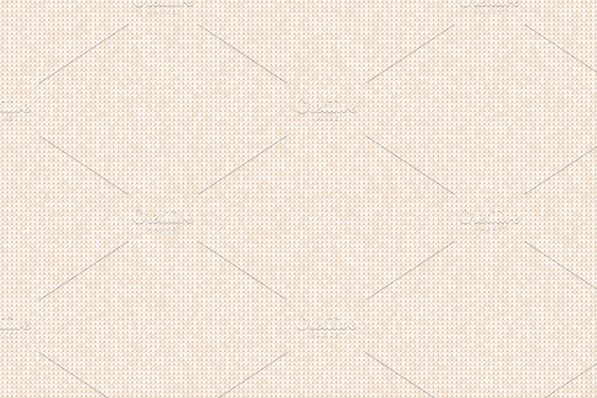 Knitted letters, seamless background, a Decorative Illustration by VasilkovS (Photo 4 of 5)
